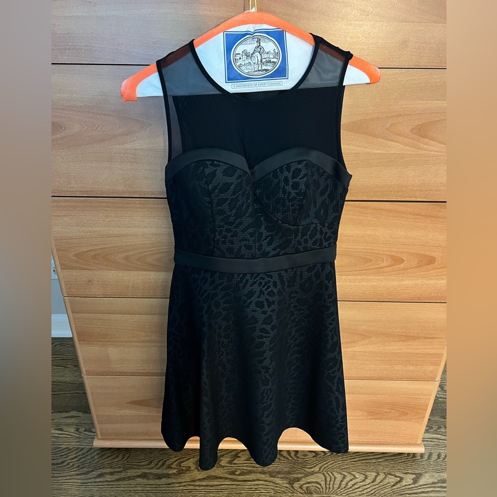 Fit and flare formal dress